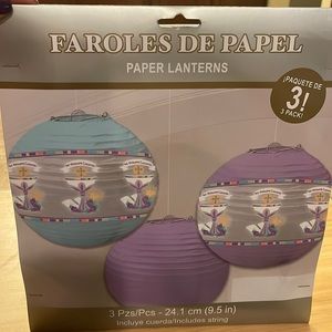 Paper lanterns “mi primera comunión “